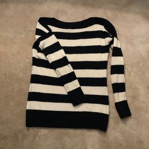 Striped fitted sweater